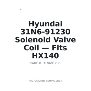Hyundai 31N6-91230 Electrical Components | Fits Hyundai HX140 | Stocked in BC, Ships Canada-Wide