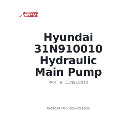 31N910010 Hyundai Hydraulic Main Pump