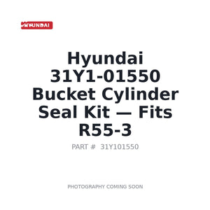 Hyundai 31Y1-01550 Hydraulic Seals . Fits R55-3 | Fits Hyundai R55-3 | Stocked in BC, Ships Canada-Wide
