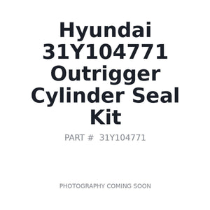 Hyundai 31Y104771 Outrigger Cylinder Seal Kit | Fits Hyundai wheel excavators | Stocked in BC, Ships Canada-Wide