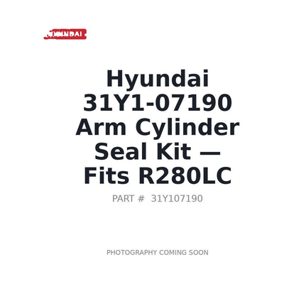 31Y1-07190 Hyundai Hydraulic Seals