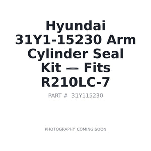 Hyundai 31Y1-15230 Hydraulic Seals . Fits R210LC-7 | Fits Hyundai R210LC-7 | Stocked in BC, Ships Canada-Wide