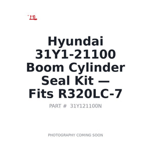 Hyundai 31Y1-21100 Hydraulic Seals . Fits R320LC-7 | Fits Hyundai R320LC-7 | Stocked in BC, Ships Canada-Wide