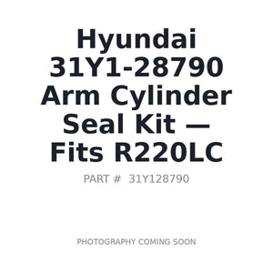 Hyundai 31Y1-28790 Hydraulic Seals | Fits Hyundai R220LC | Stocked in BC, Ships Canada-Wide