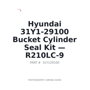 Hyundai 31Y1-29100 Hydraulic Seals | Fits Hyundai excavators | Stocked in BC, Ships Canada-Wide