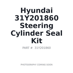 Hyundai 31Y201860 Steering Cylinder Seal Kit | Fits Hyundai wheel excavators / wheel loaders | Stocked in BC, Ships Canada-Wide