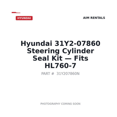 31Y2-07860 Hyundai Hydraulic Seals . Fits HL760-7