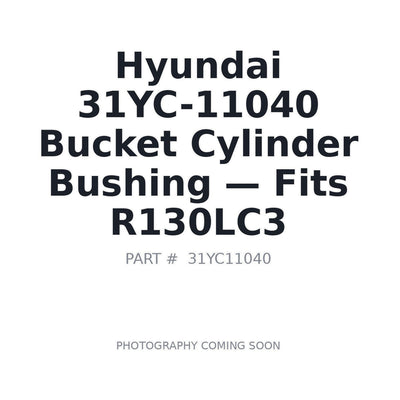 31YC-11040 Hyundai Bushings