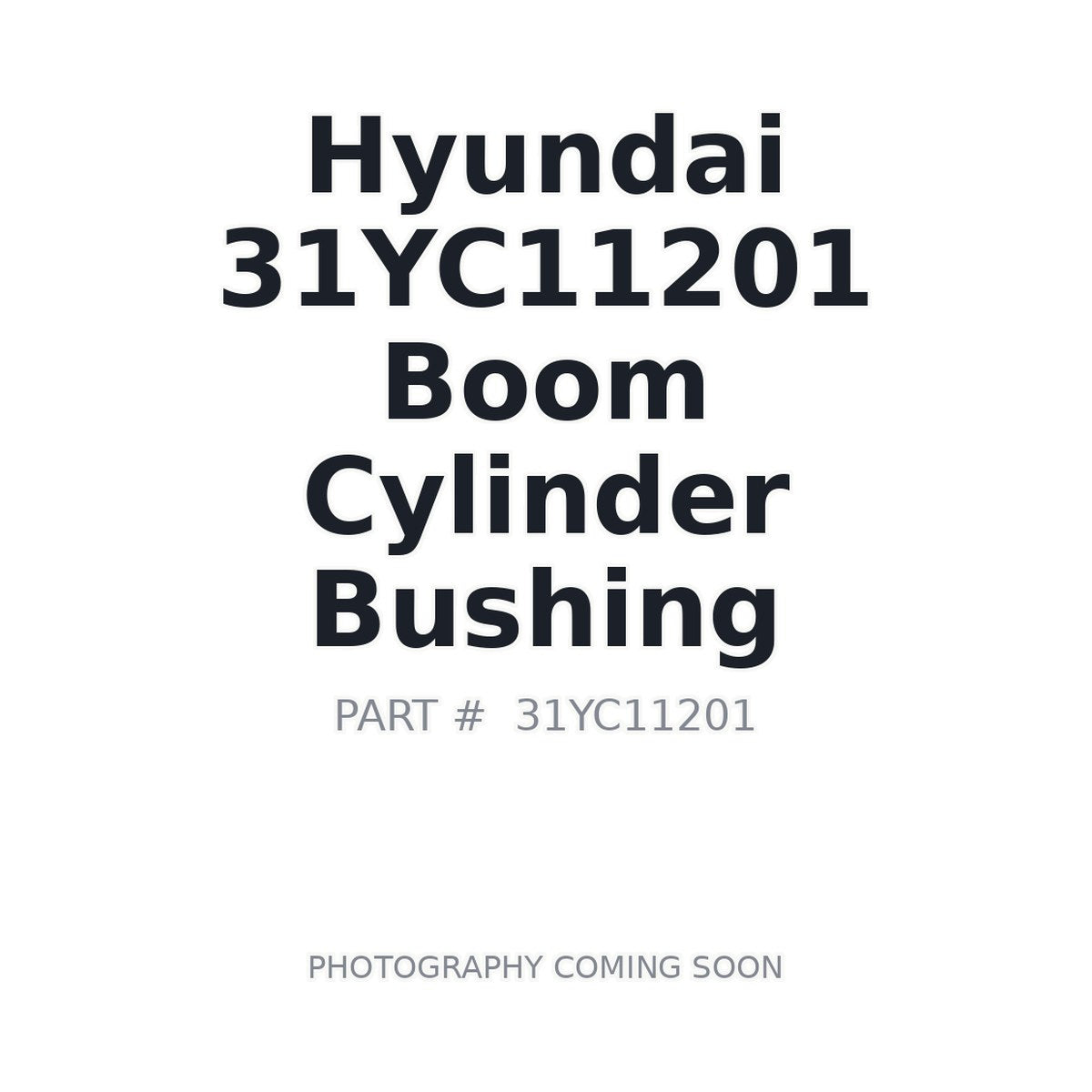 31YC11201 Hyundai Boom Cylinder Bushing