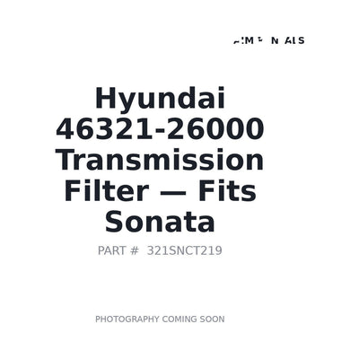 46321-26000 Hyundai Filters