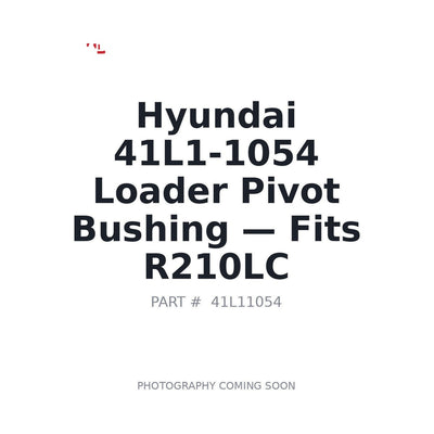 41L1-1054 Hyundai Bushings