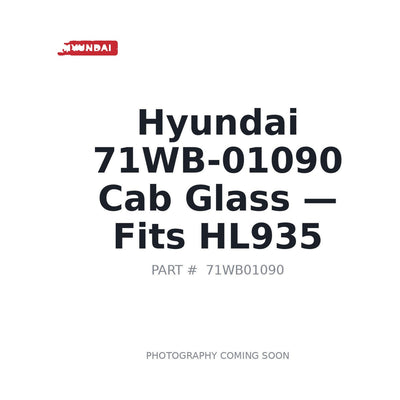 71WB-01090 Hyundai Cab Glass