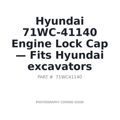 71WC-41140 Hyundai Cab & Body Parts