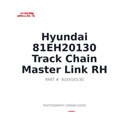 81EH20130 Hyundai Track Chain Master Link Rh