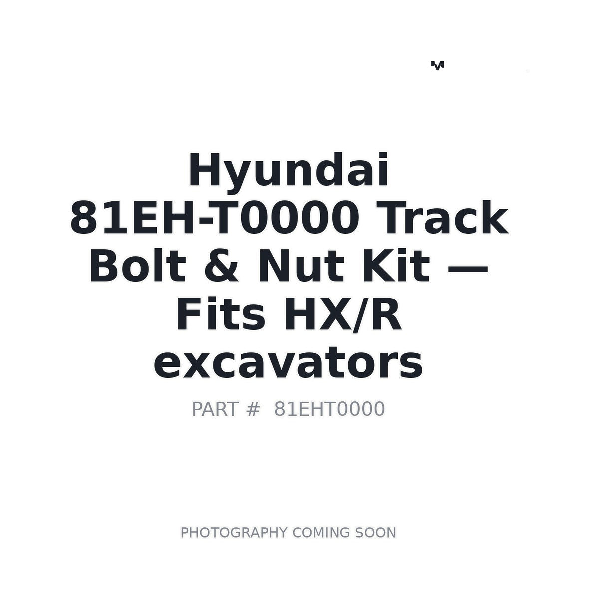 81EH-T0000 Hyundai Track Bolts