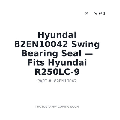 82EN10042 Hyundai Swing Bearing Seal . Fits R250LC-9 - Fits Hyundai R250LC-9