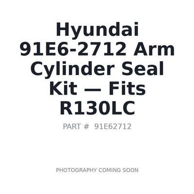 91E6-2712 Hyundai Hydraulic Seals