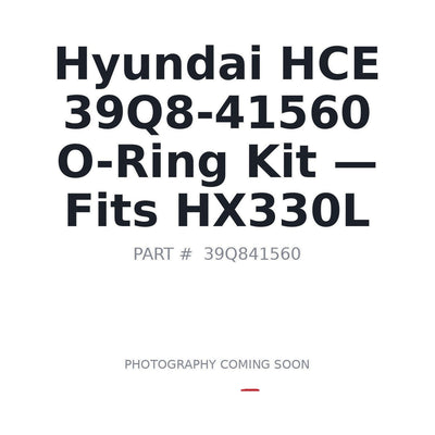 39Q8-41560 Hyundai 39Q8-41560 Hydraulic Seals