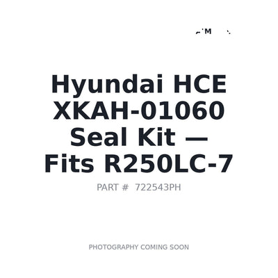 XKAH-01060 Hyundai XKAH-01060 Seal Kits . Fits R250LC-7