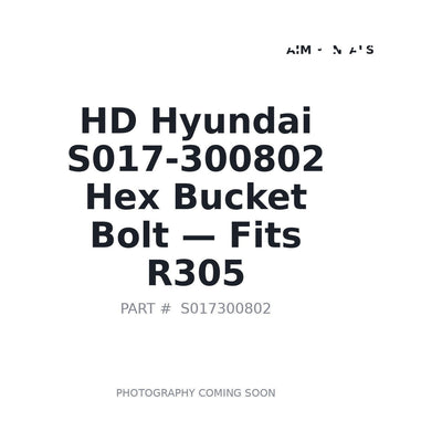 S017-300802 Hyundai S017300802 Bolts
