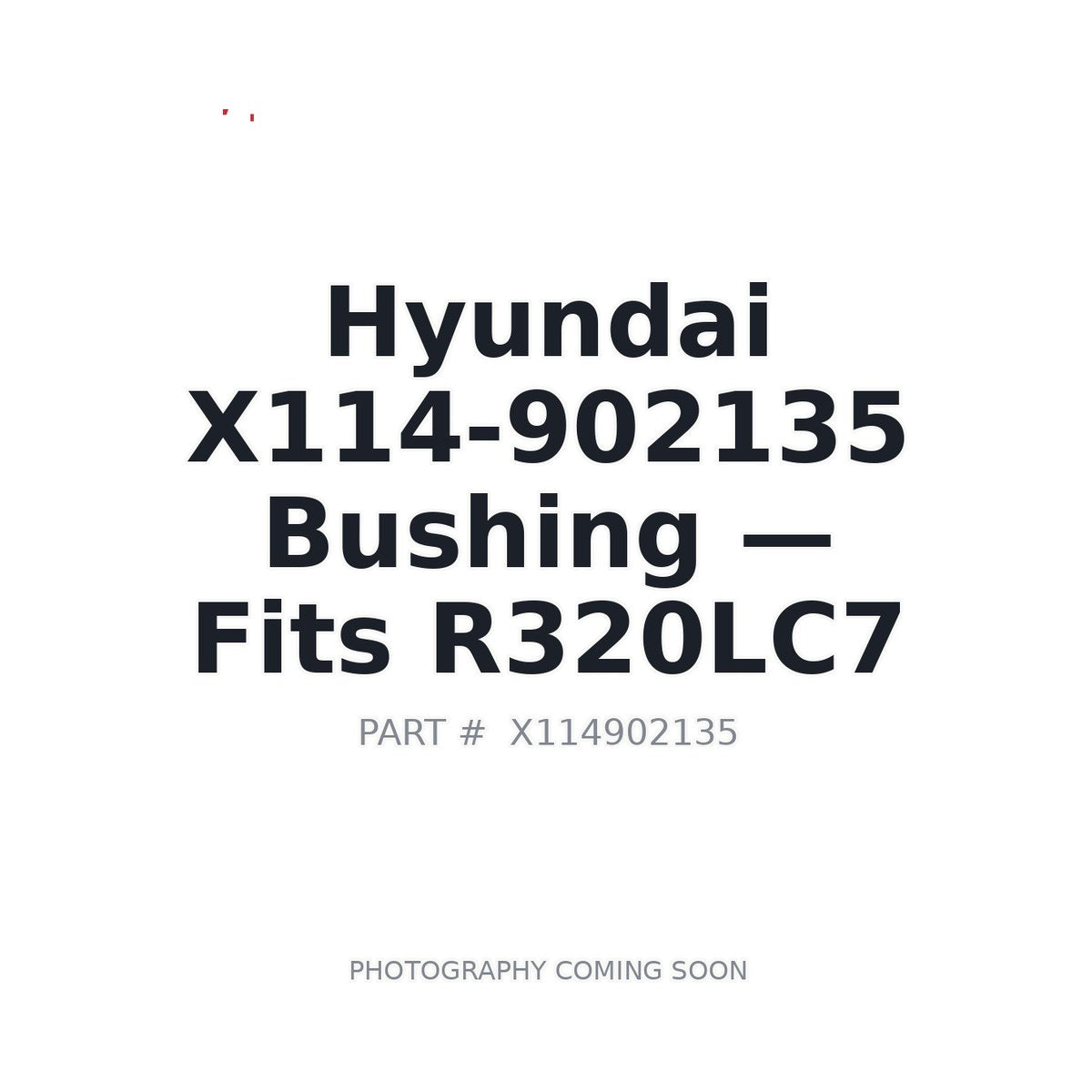 X114-902135 Hyundai Bushings