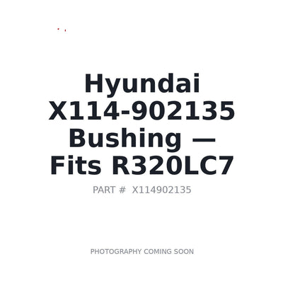X114-902135 Hyundai Bushings