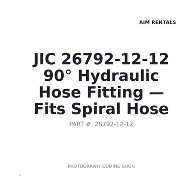 26792-12-12 26792-12-12 Hydraulic Fittings