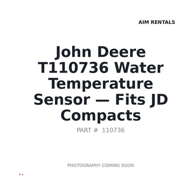 T110736 John Deere Sensors