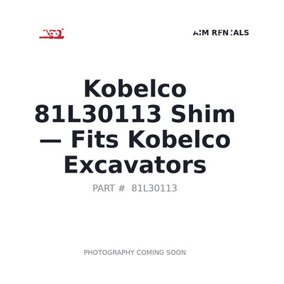 81L30113 Kobelco Shims