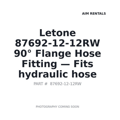 87692-12-12RW 87692-12-12RW Hydraulic Hose Fittings