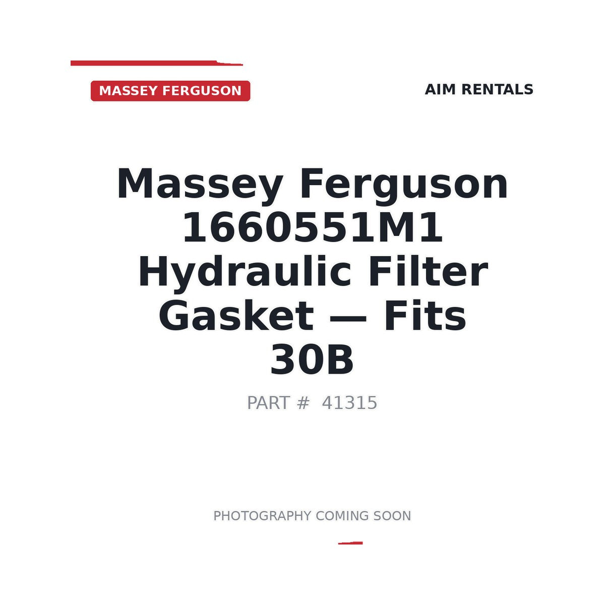 1660551M1 Ferguson 1660551M1 Gaskets