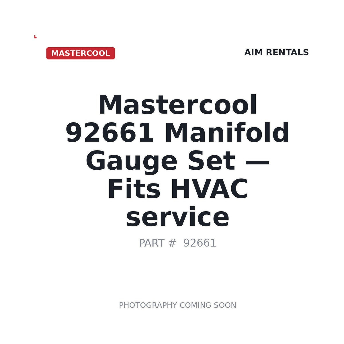 92661 92661 Hvac Service Tools