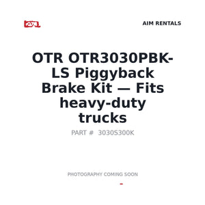 OTR OTR3030PBK-LS Brake Chambers . Fits heavy-duty trucks | Stocked in BC, Ships Canada-Wide