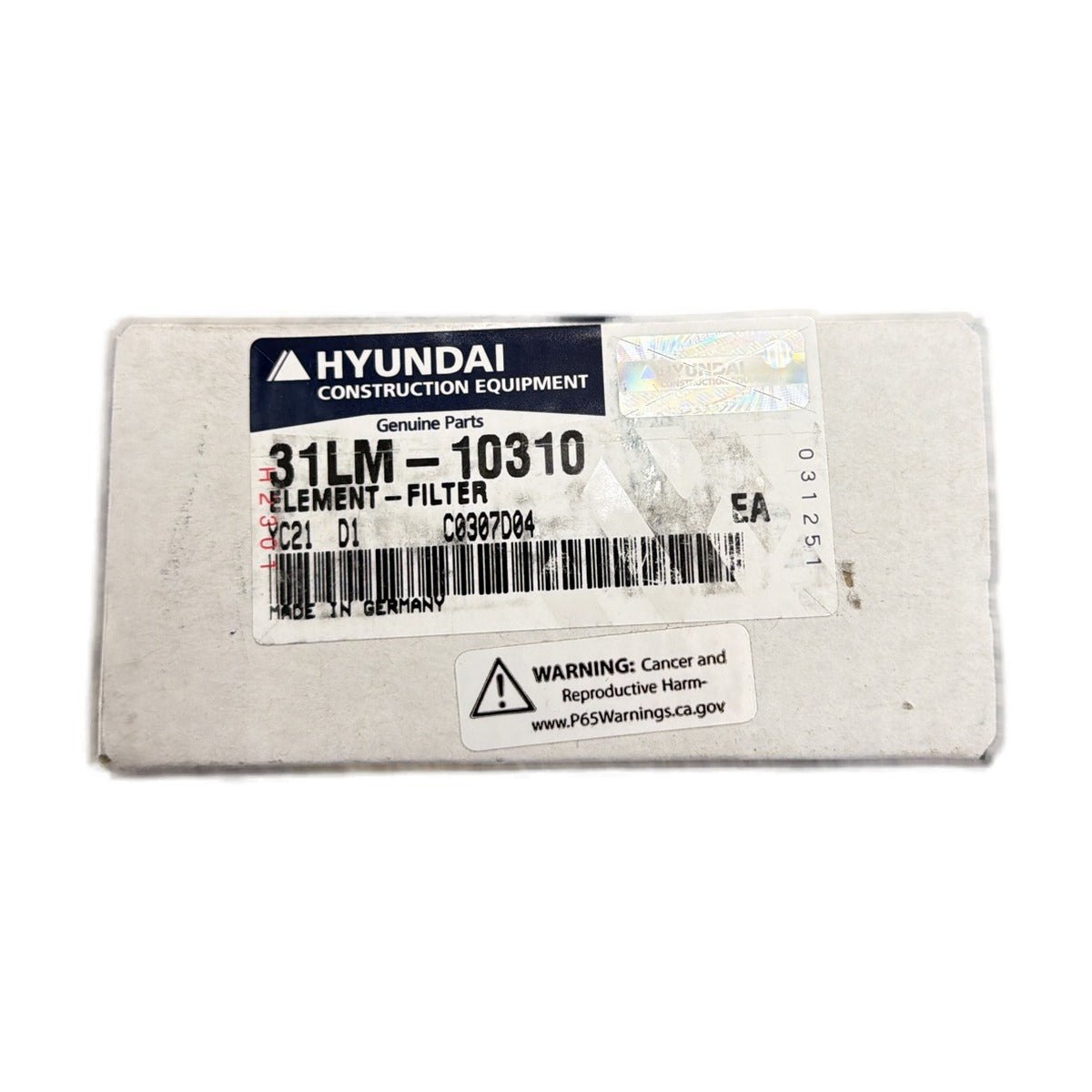 31LM-10310 Hyundai Hydraulic Line Filter Element