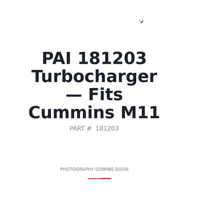 181203 181203 Turbochargers