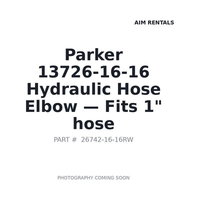 13726-16-16 13726-16-16 Hydraulic Hose Fittings