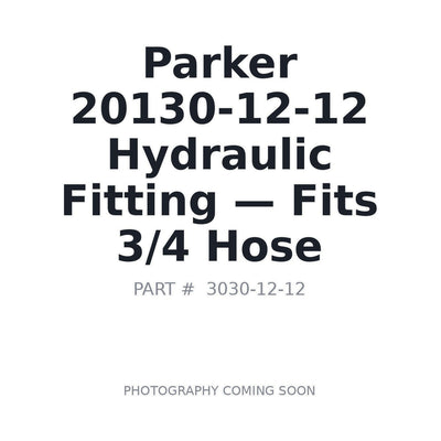 20130-12-12 20130-12-12 Hydraulic Fittings