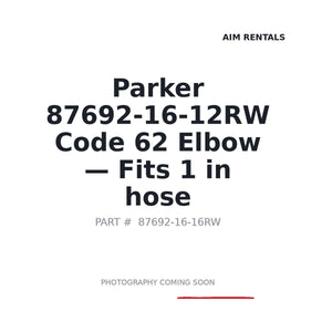 Parker 87692-16-12RW Hydraulic Fittings | Stocked in BC, Ships Canada-Wide