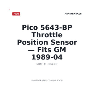 Pico 5643-BP Sensor Pigtails . Fits GM 1989-04 | Stocked in BC, Ships Canada-Wide