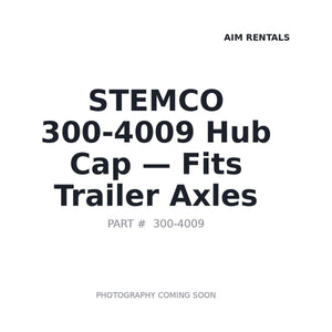 STEMCO 300-4009 Wheel Hub Caps | Stocked in BC, Ships Canada-Wide