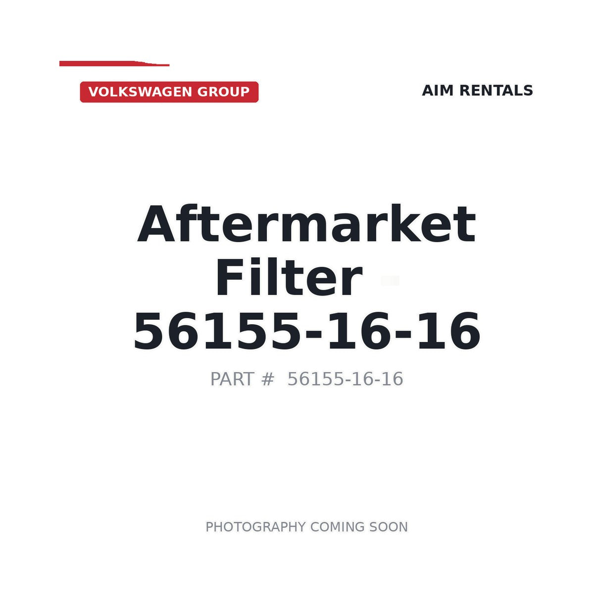 Volkswagen Group 56155 Filter