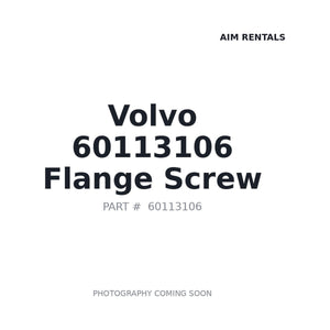 Volvo 60113106 Flange Screw | Stocked in BC, Ships Canada-Wide