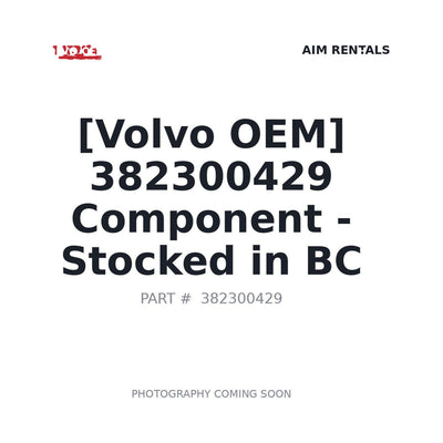 382300429 Volvo Component