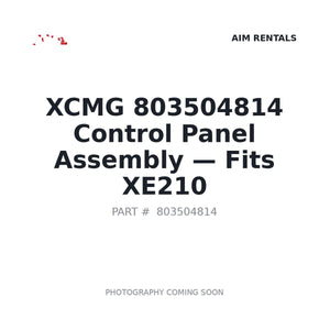 XCMG 803504814 Cab Control Panels | Fits XCMG XE210 | Stocked in BC, Ships Canada-Wide
