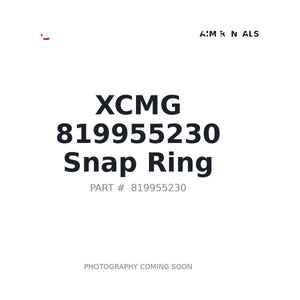 XCMG 819955230 Snap Ring | Stocked in BC, Ships Canada-Wide