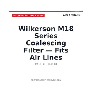 Wilkerson Corporation Filters | Fits Air line systems | Stocked in BC, Ships Canada-Wide