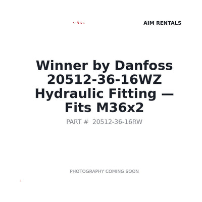 20512-36-16WZ 16RW Hydraulic Fittings
