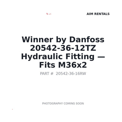 20542-36-12TZ 16RW Hydraulic Fittings