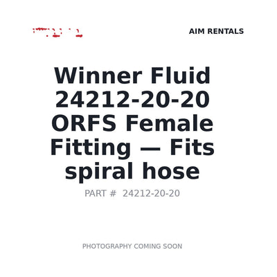 24212-20-20 24212 Hydraulic Hose Fittings