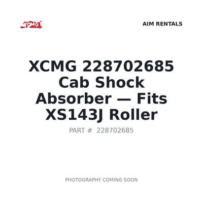 228702685 XCMG Cab Shock Absorbers